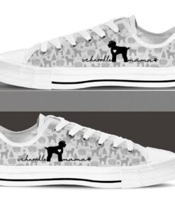 Schnoodle Low Top Shoes Dog Walking Shoes Men Women