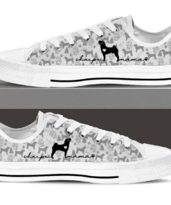 Shar Pei Low Top Shoes Dog Walking Shoes Men Women