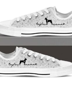 Toy Fox Terrier Low Top Dog Walking Shoes Men Women