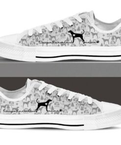 Treeing Walker Coonhound Low Top Shoes Dog Walking Shoes Men Women